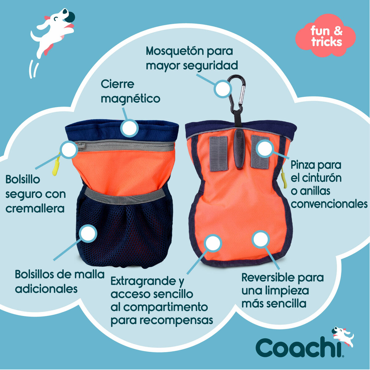 Ceruzatok Coachi Train & Treat Korall
